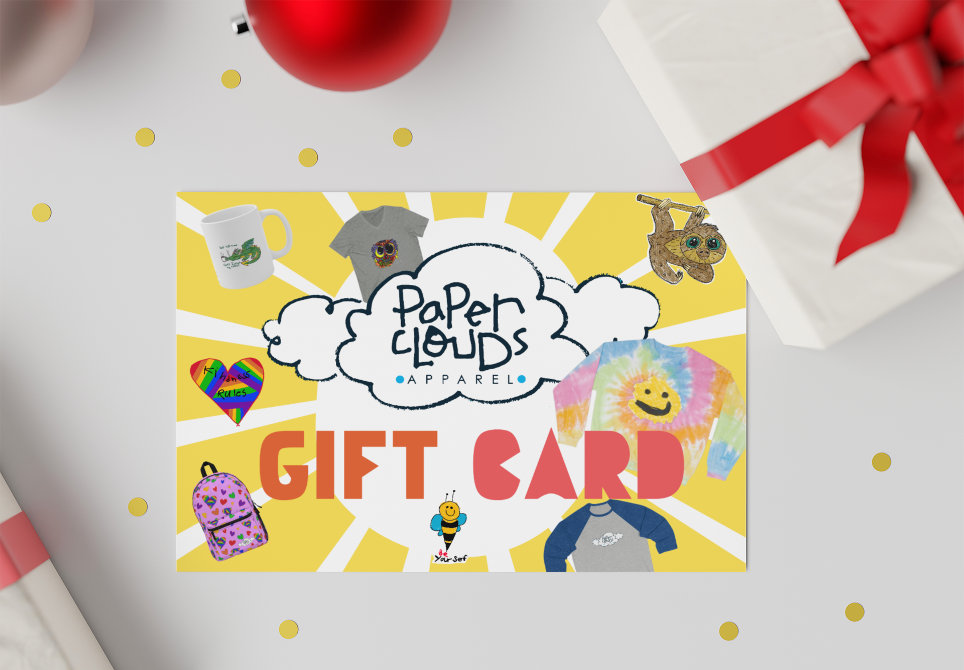 The Gift of Choice: Paper Clouds Apparel's New Gift Cards