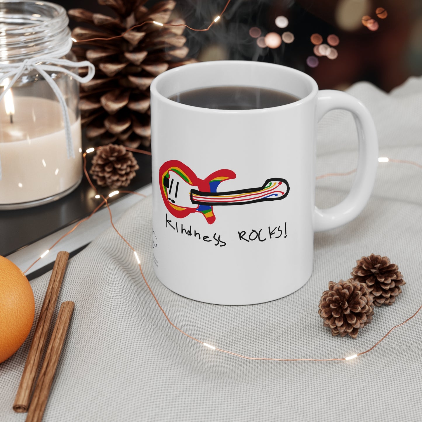 Kindness Rocks Ceramic Mug 11oz