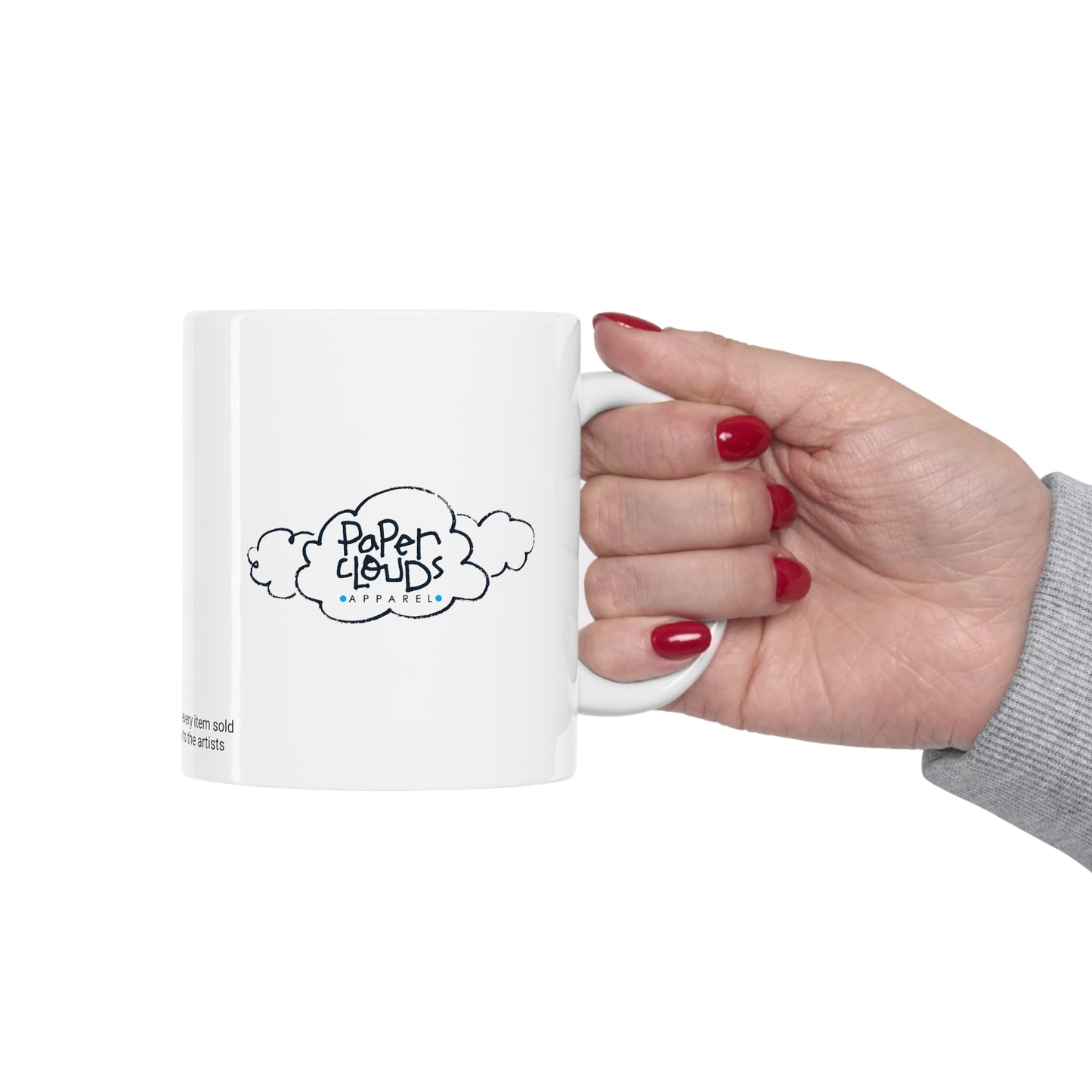 Paper Clouds Apparel Logo Coffee Mug