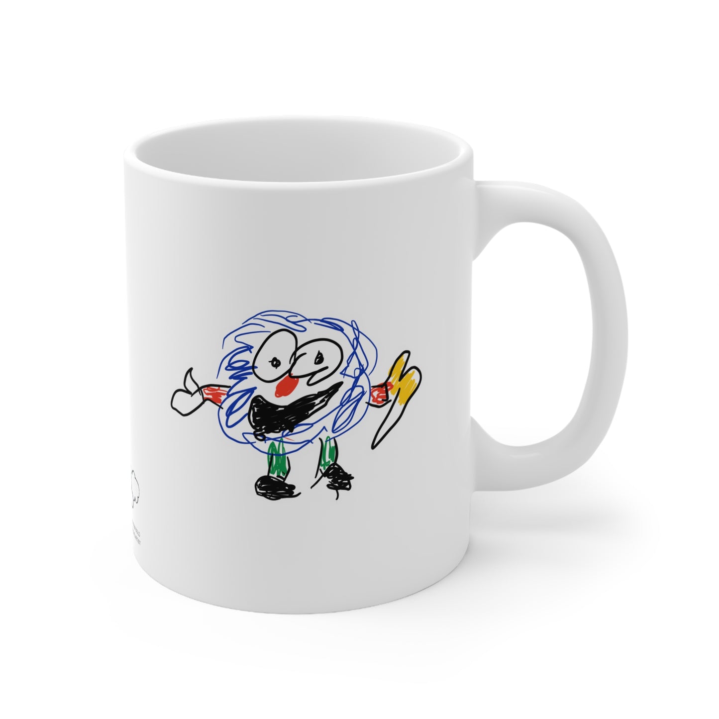 Fluffy Man Ceramic Mug