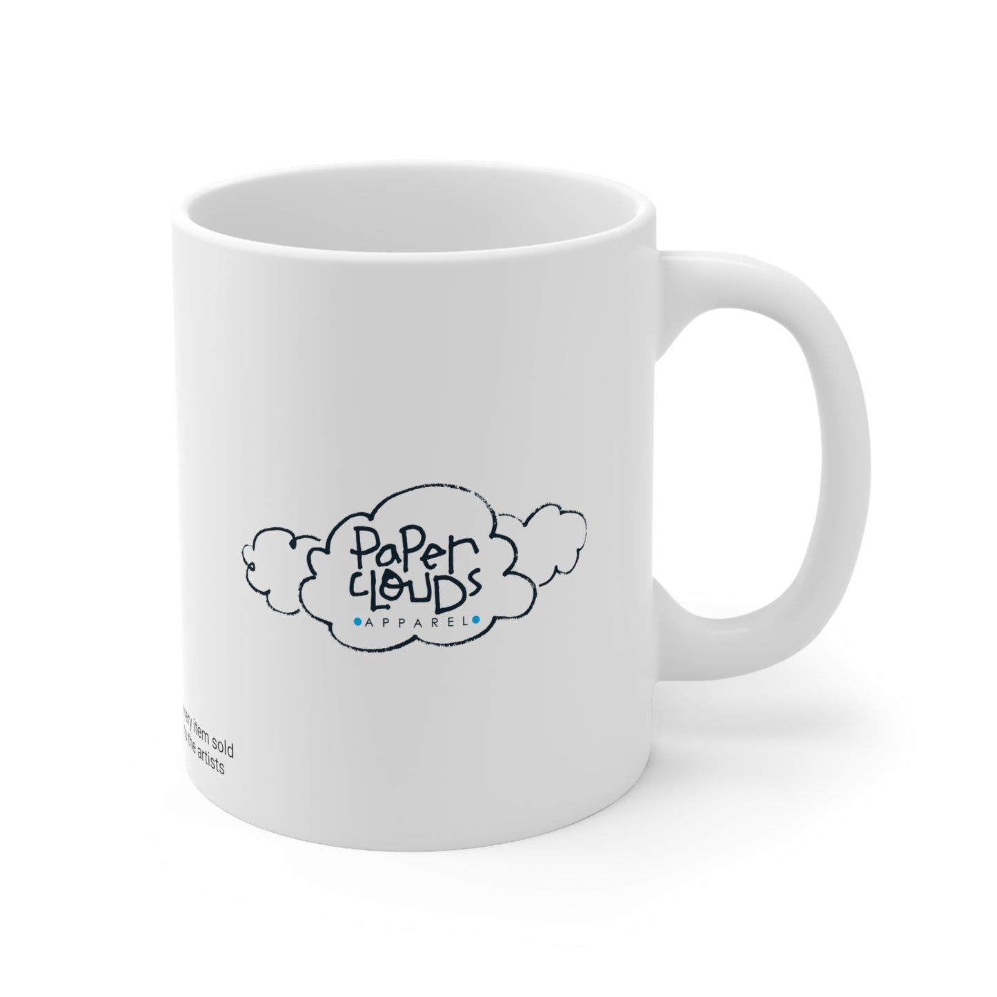 Paper Clouds Apparel Logo Coffee Mug