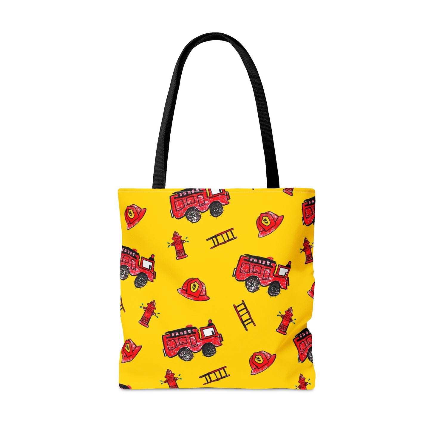 Fire Truck Tote Bag