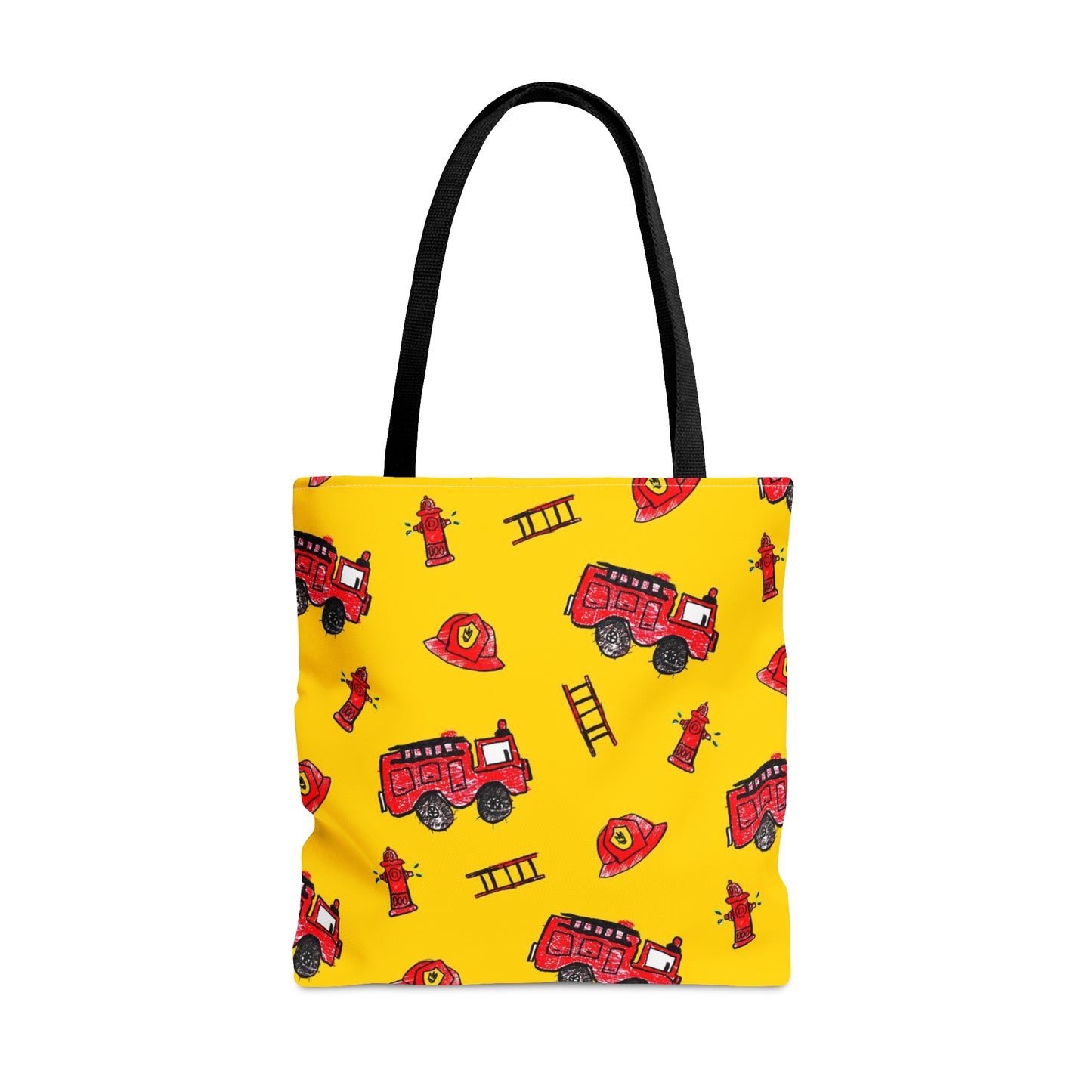 Fire Truck Tote Bag