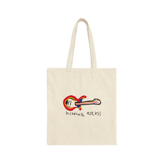 Kindness Rocks Cotton Canvas Tote Bag
