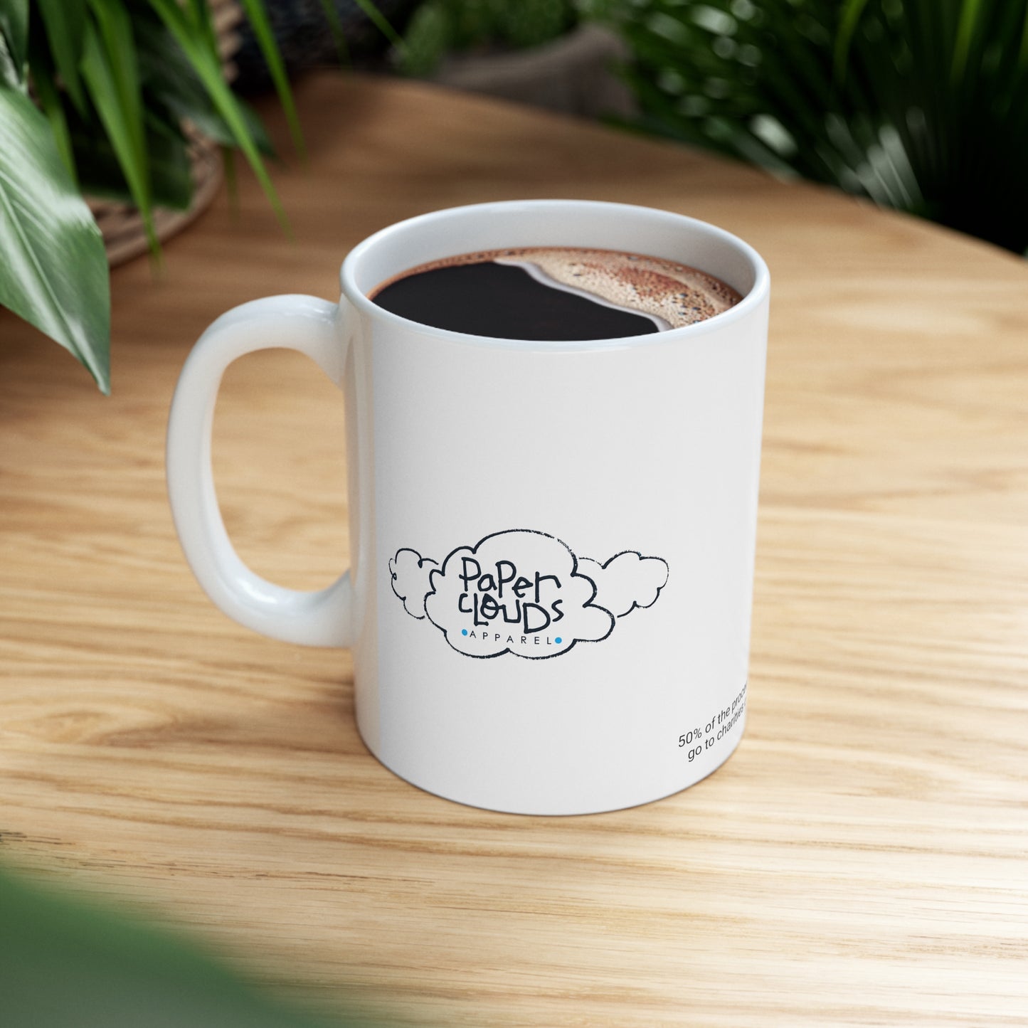 Paper Clouds Apparel Logo Coffee Mug