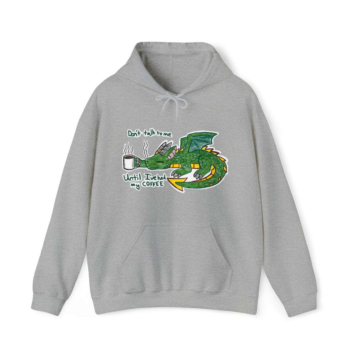 Coffee Dragon Unisex Heavy Blend™ Hooded Sweatshirt