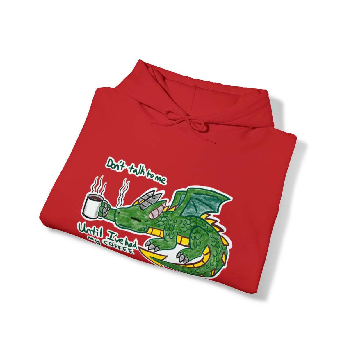 Coffee Dragon Unisex Heavy Blend™ Hooded Sweatshirt