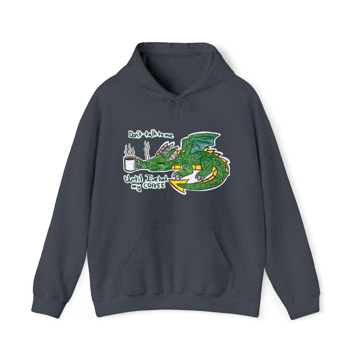 Coffee Dragon Unisex Heavy Blend™ Hooded Sweatshirt