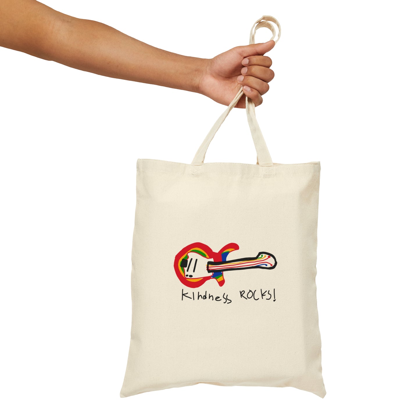 Kindness Rocks Cotton Canvas Tote Bag