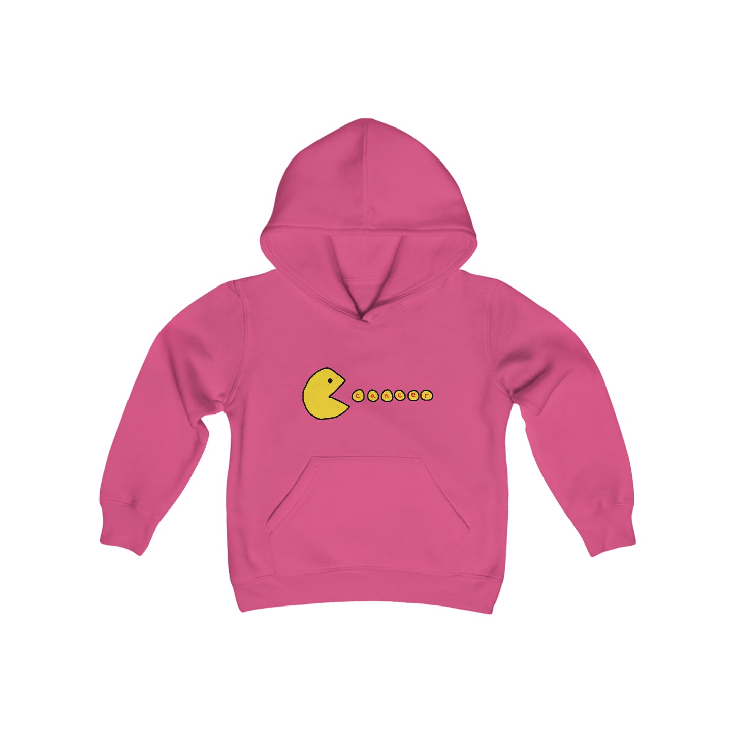 Chompin' Cancer Youth Heavy Blend Hooded Sweatshirt