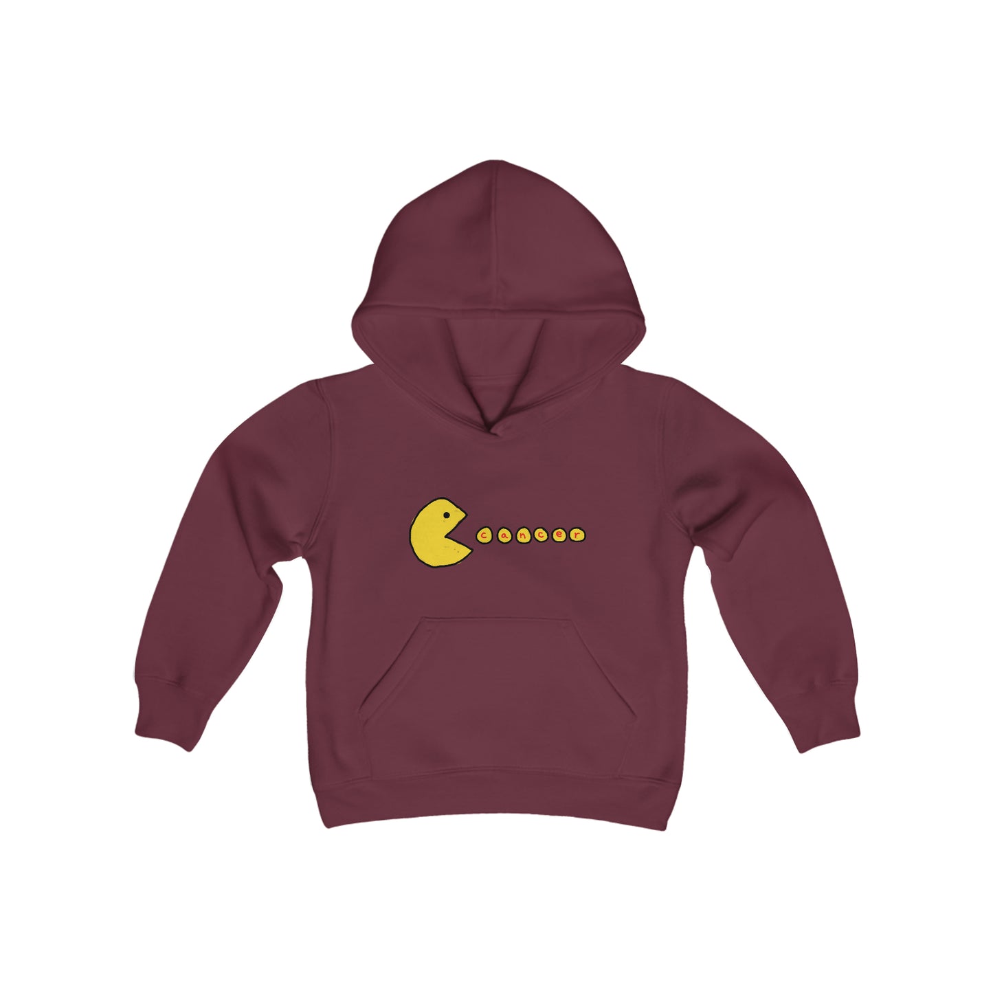 Chompin' Cancer Youth Heavy Blend Hooded Sweatshirt
