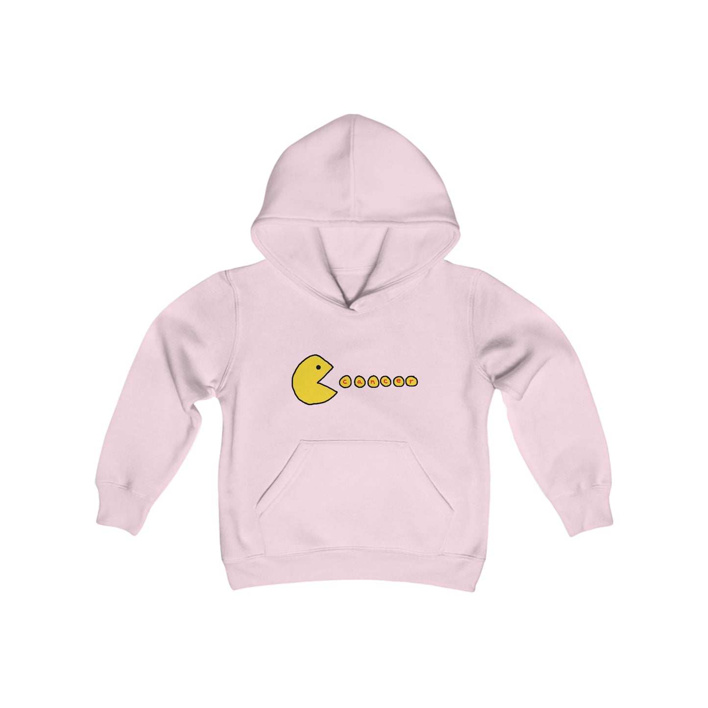 Chompin' Cancer Youth Heavy Blend Hooded Sweatshirt