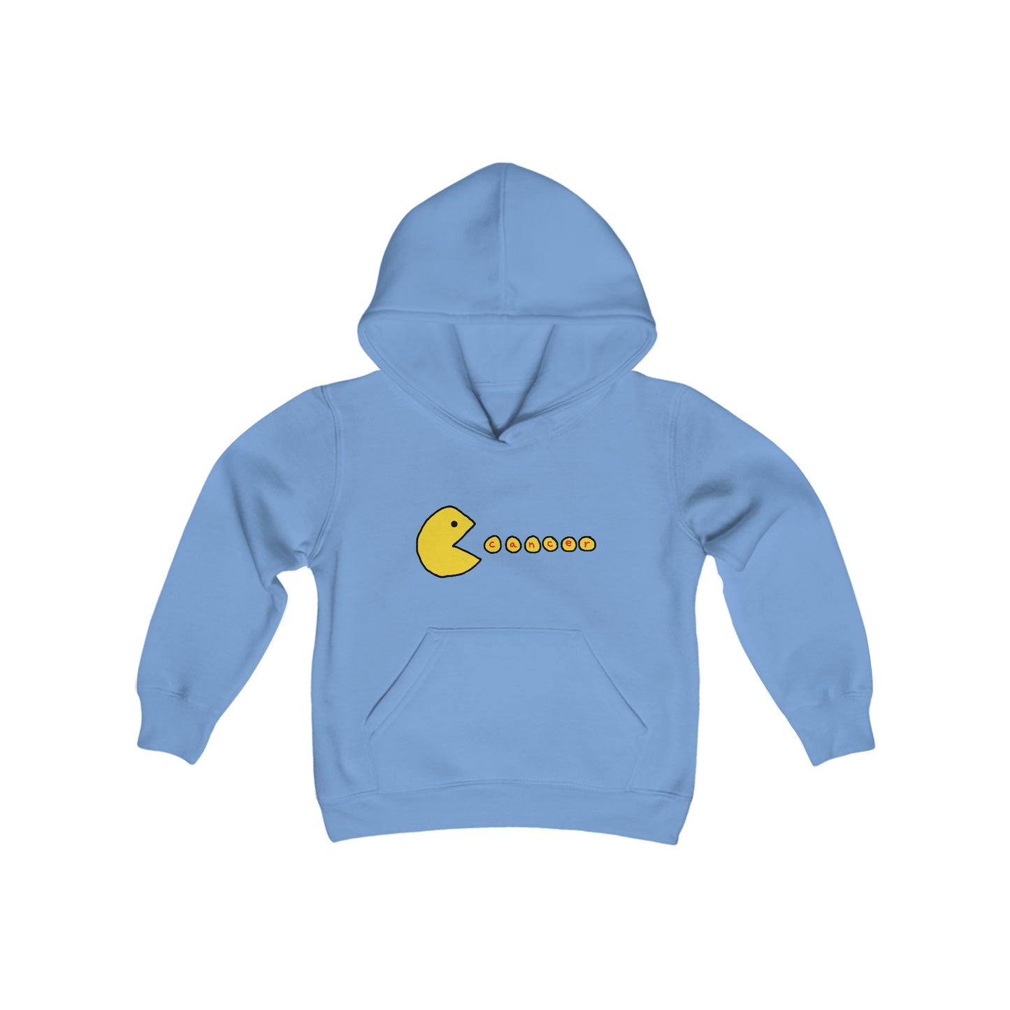 Chompin' Cancer Youth Heavy Blend Hooded Sweatshirt