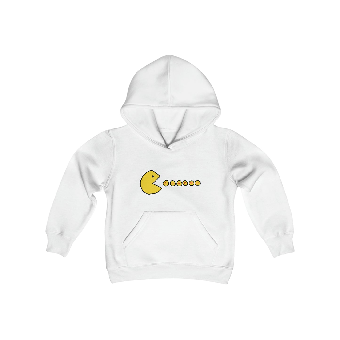 Chompin' Cancer Youth Heavy Blend Hooded Sweatshirt