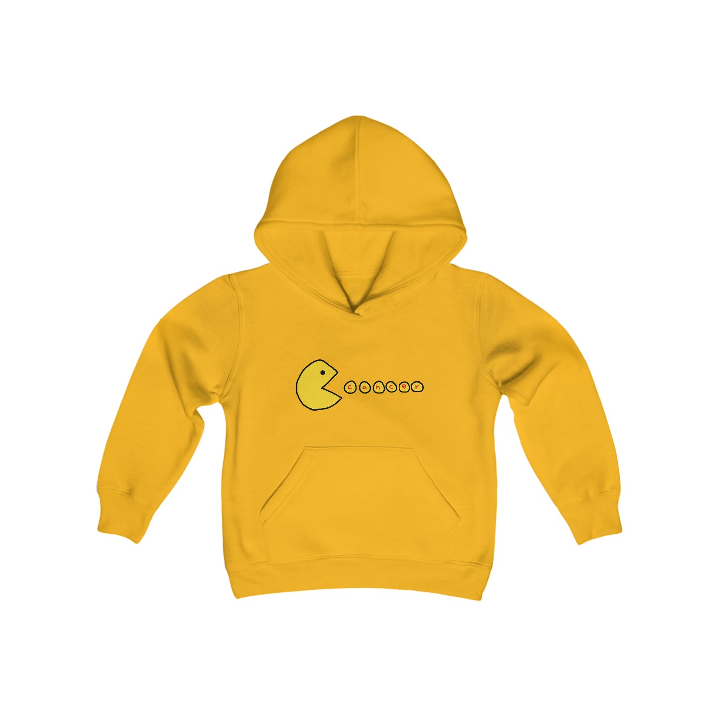 Chompin' Cancer Youth Heavy Blend Hooded Sweatshirt