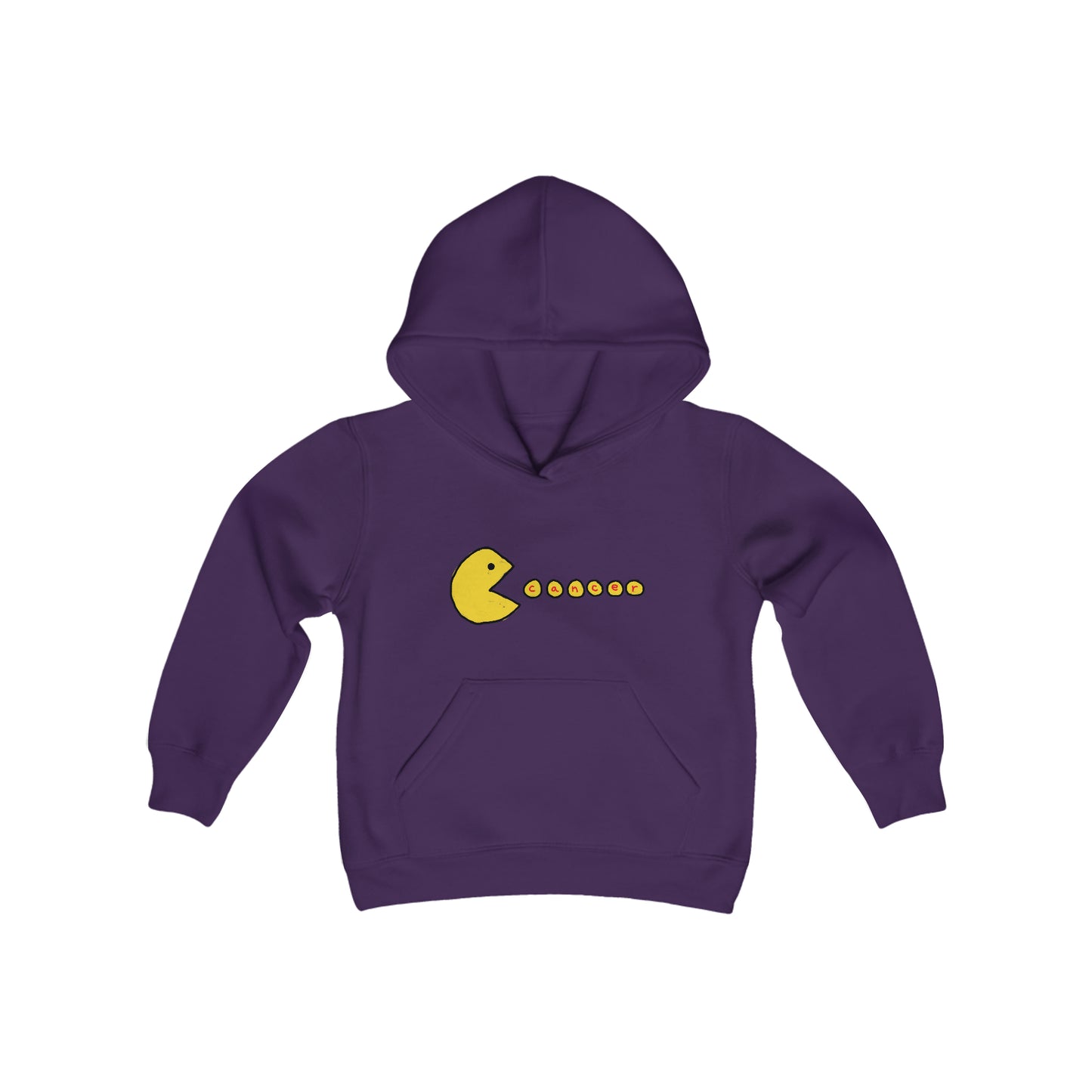 Chompin' Cancer Youth Heavy Blend Hooded Sweatshirt
