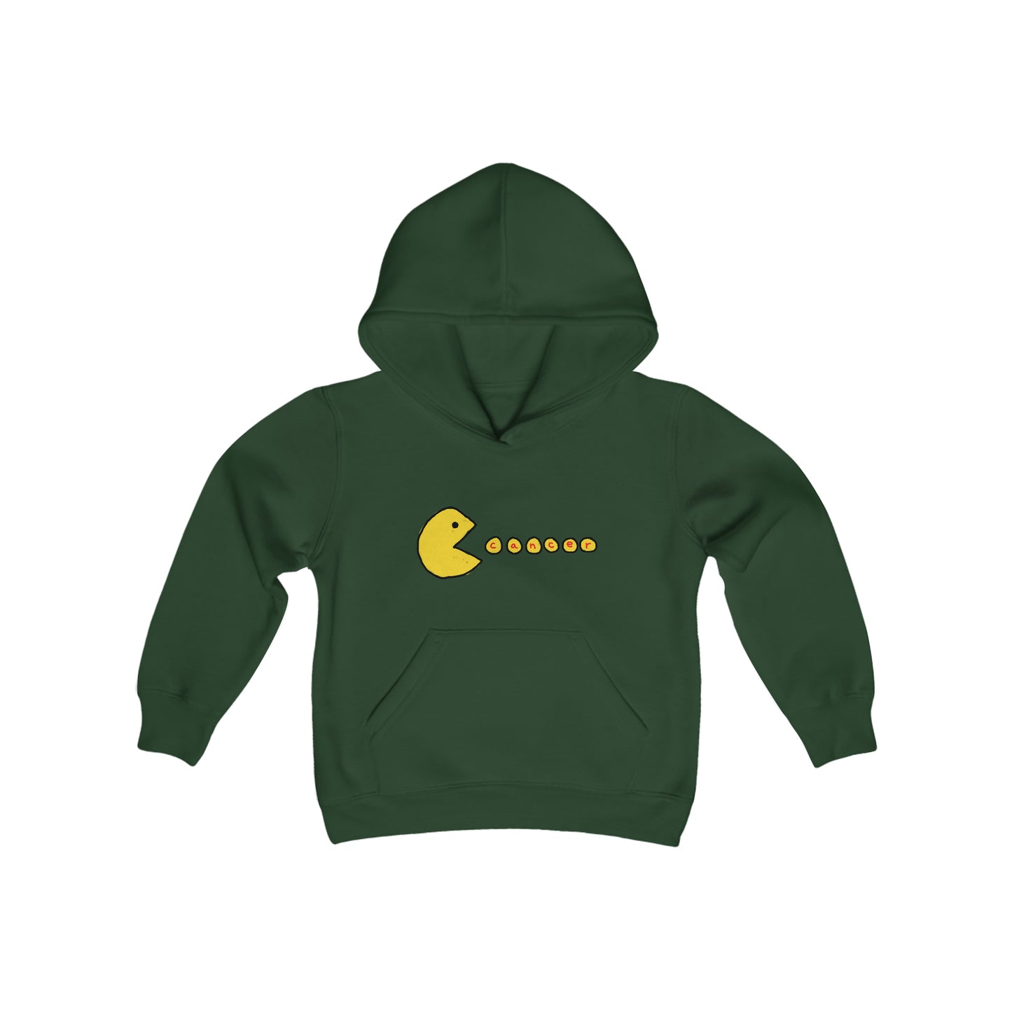 Chompin' Cancer Youth Heavy Blend Hooded Sweatshirt