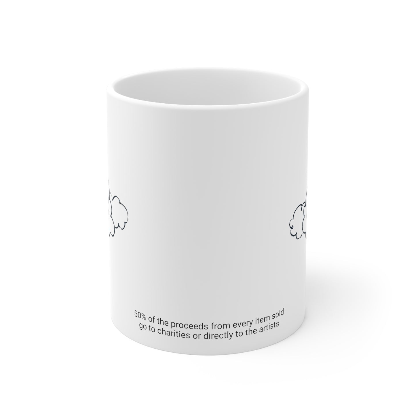 Paper Clouds Apparel Logo Coffee Mug