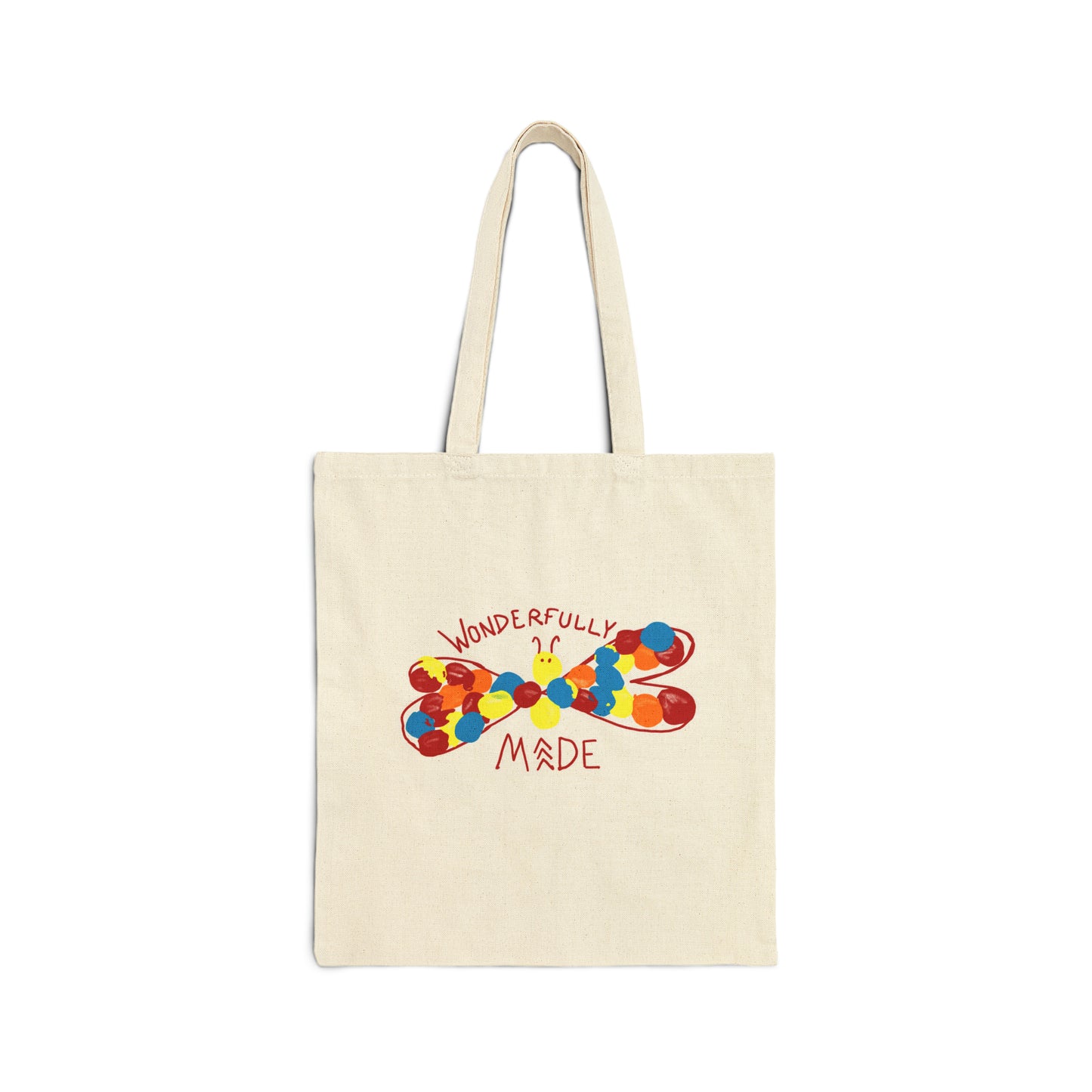 Wonderfully Made Cotton Canvas Tote Bag