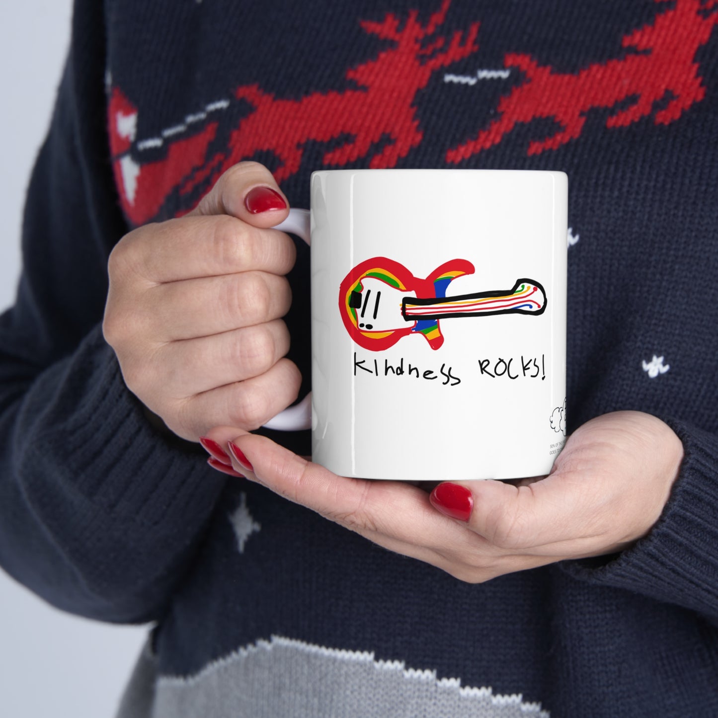 Kindness Rocks Ceramic Mug 11oz