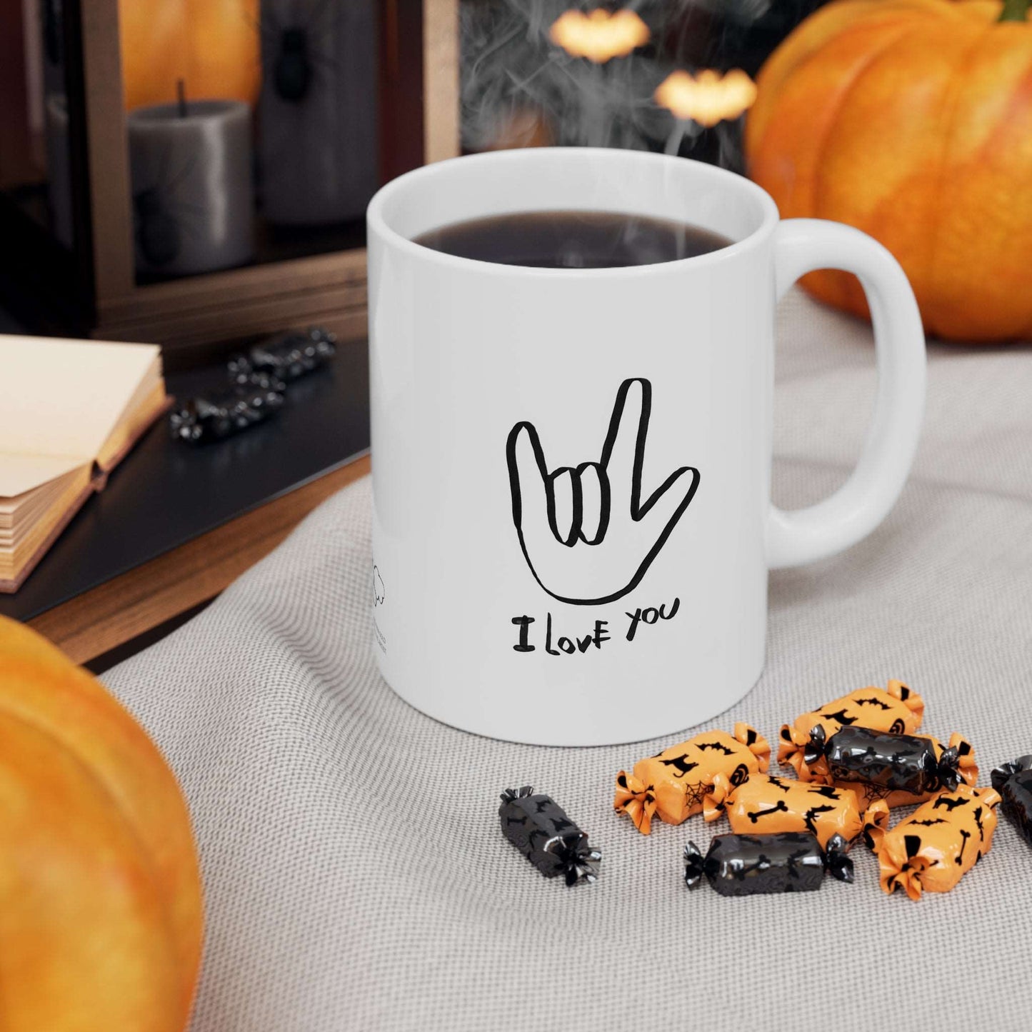 ASL I Love You Ceramic Mug 11oz