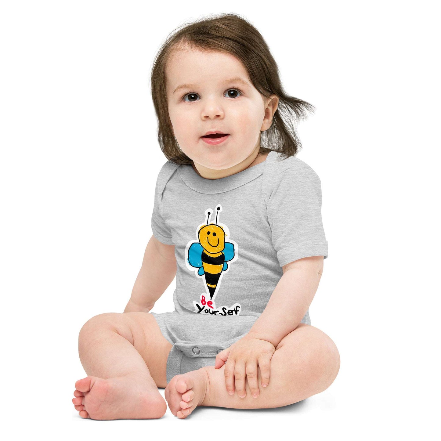 Be Yourself Baby short sleeve one piece