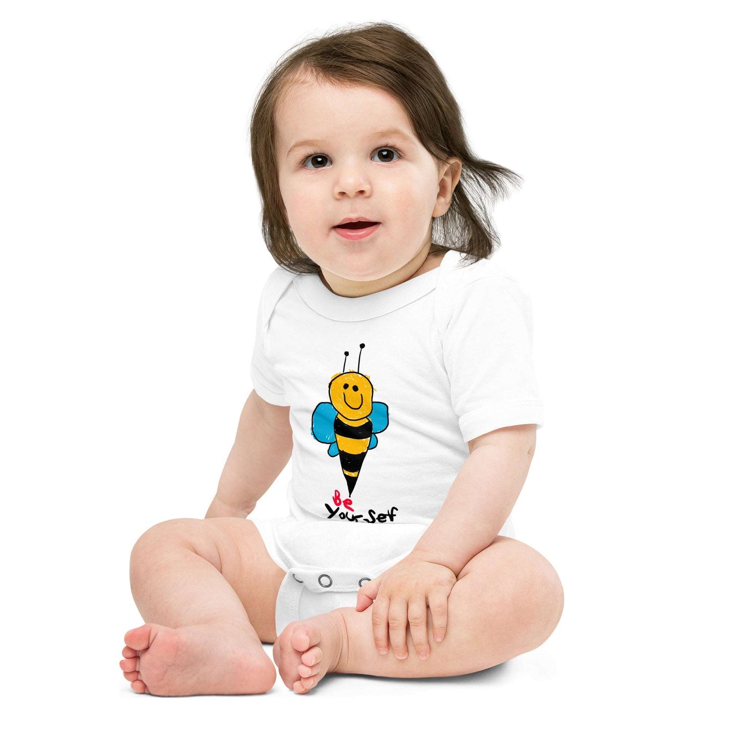 Be Yourself Baby short sleeve one piece