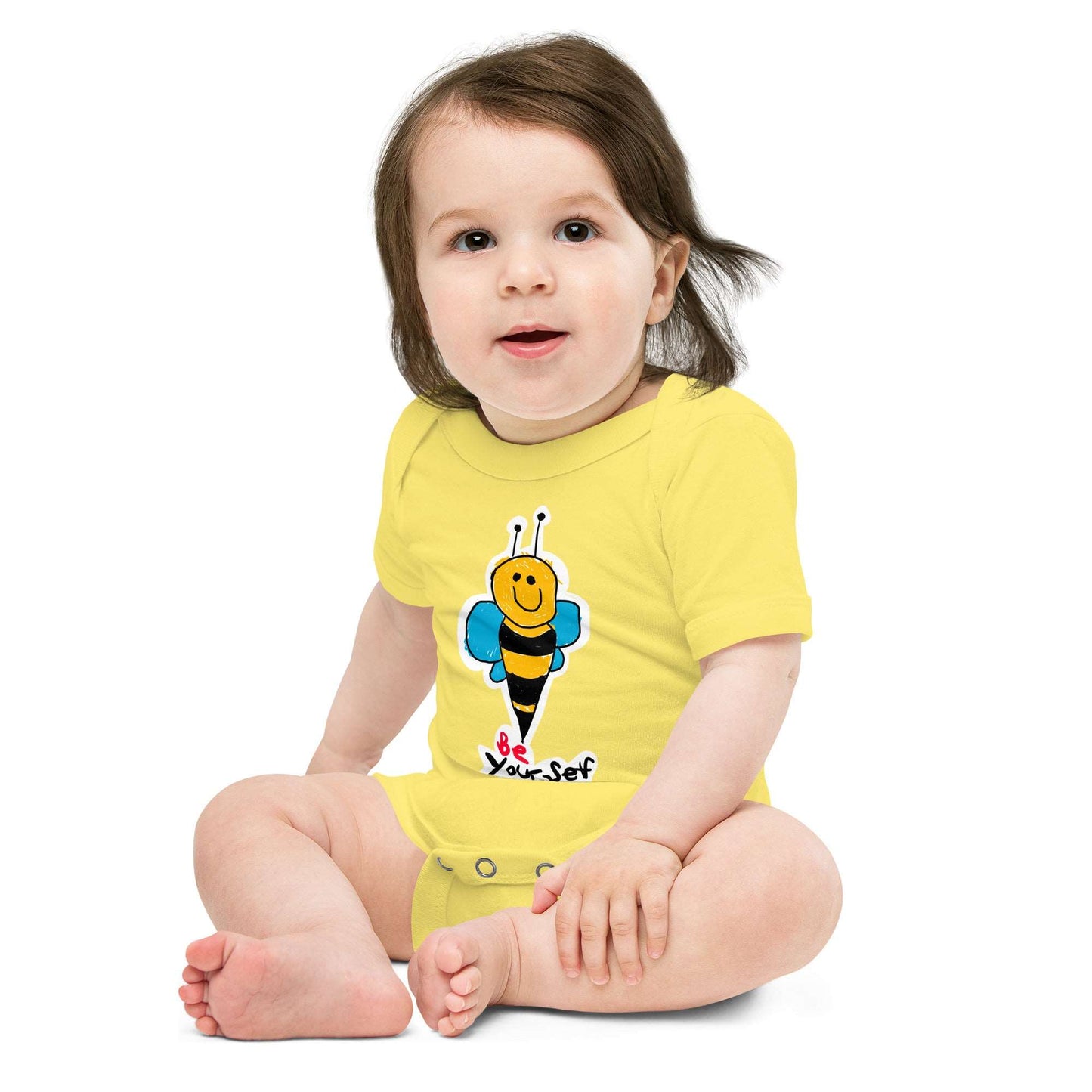 Be Yourself Baby short sleeve one piece