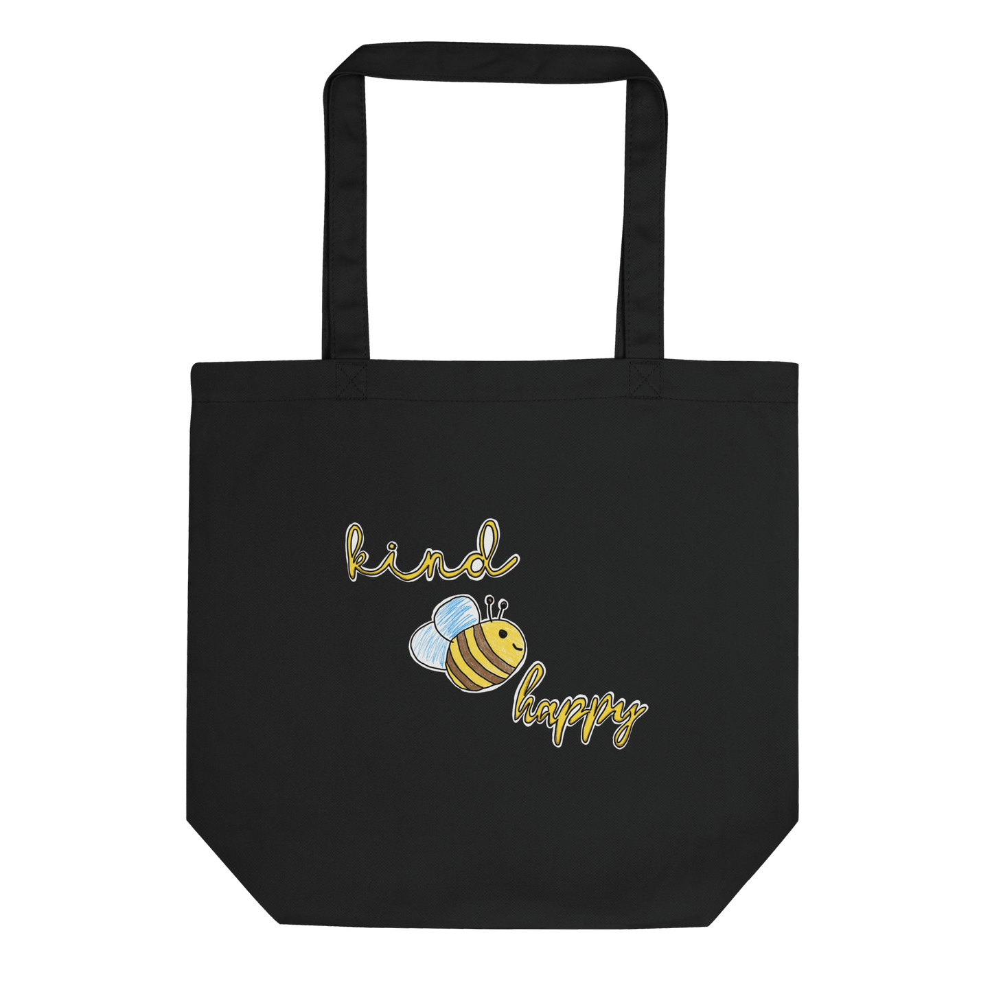 Be Kind Be Happy Eco Tote Bag