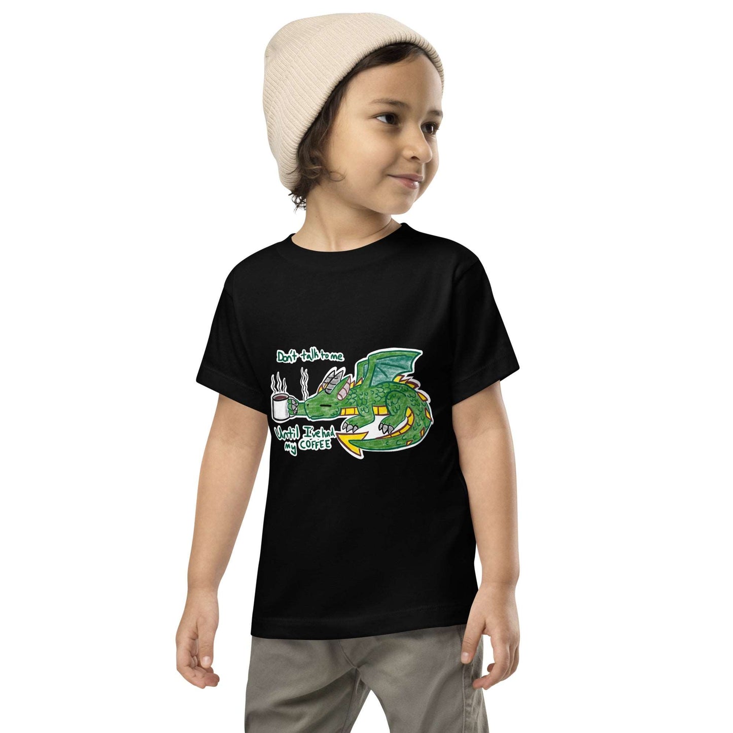 Coffee Dragon Toddler Tee
