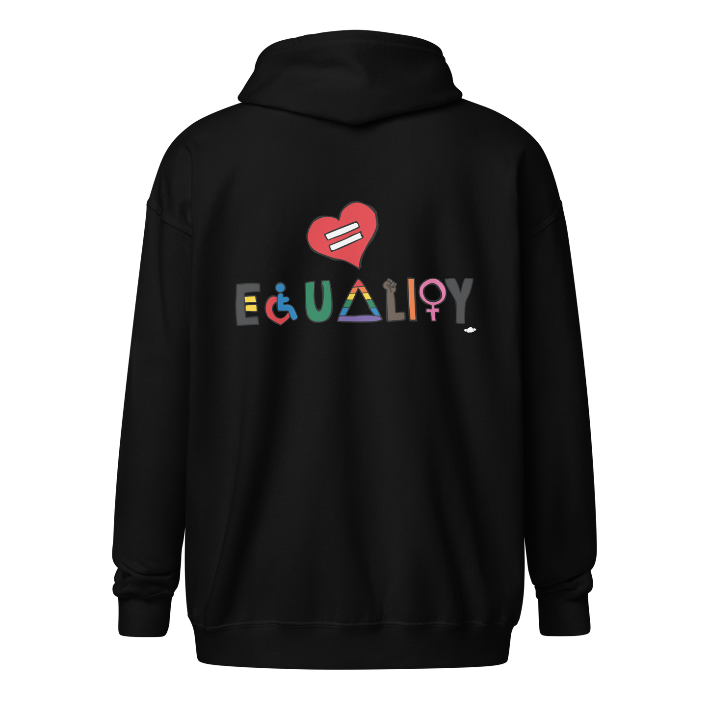 Equality Unisex Heavy Blend Zip Hoodie - Supporting Camp Kostopolus