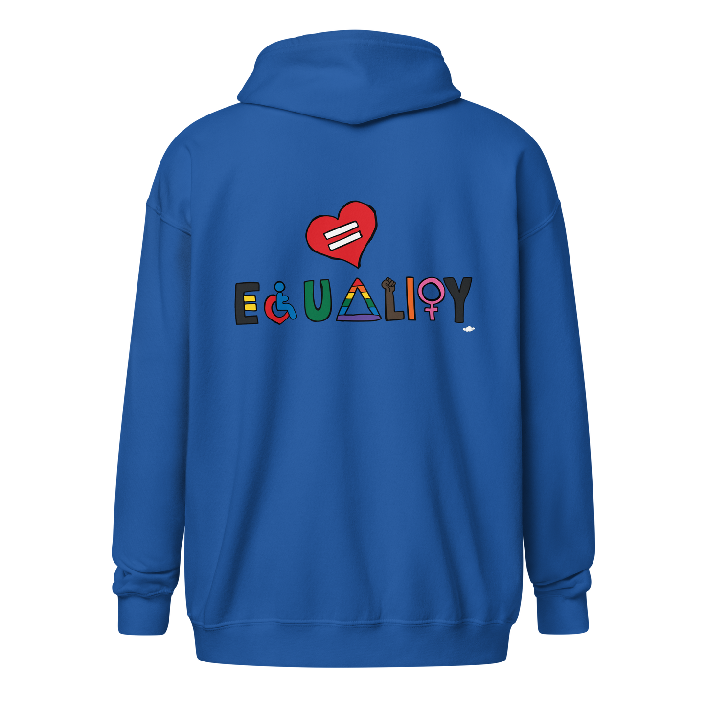 Equality Unisex Heavy Blend Zip Hoodie - Supporting Camp Kostopolus