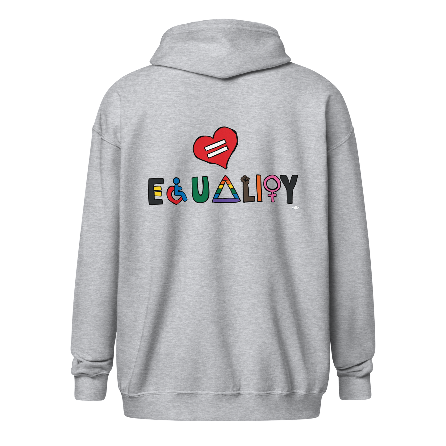 Equality Unisex Heavy Blend Zip Hoodie - Supporting Camp Kostopolus