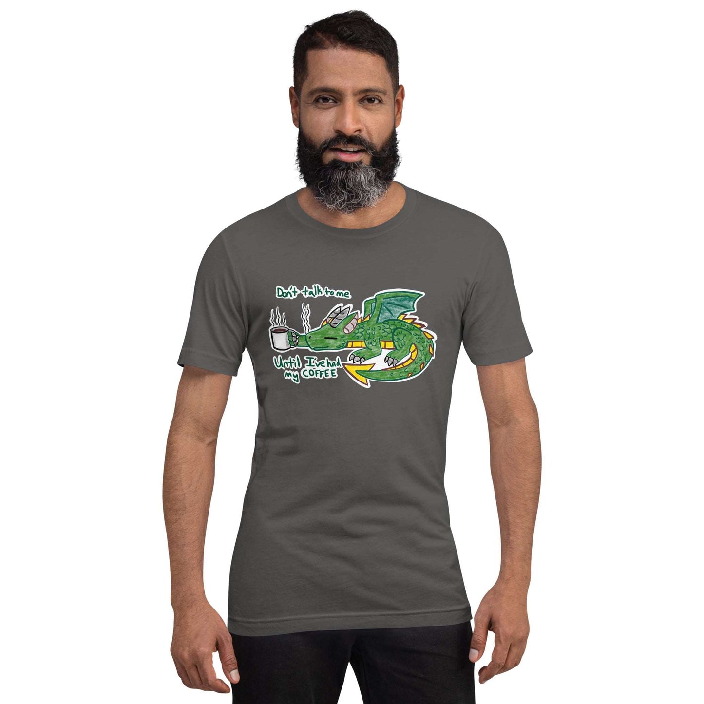Coffee Dragon Men's tee