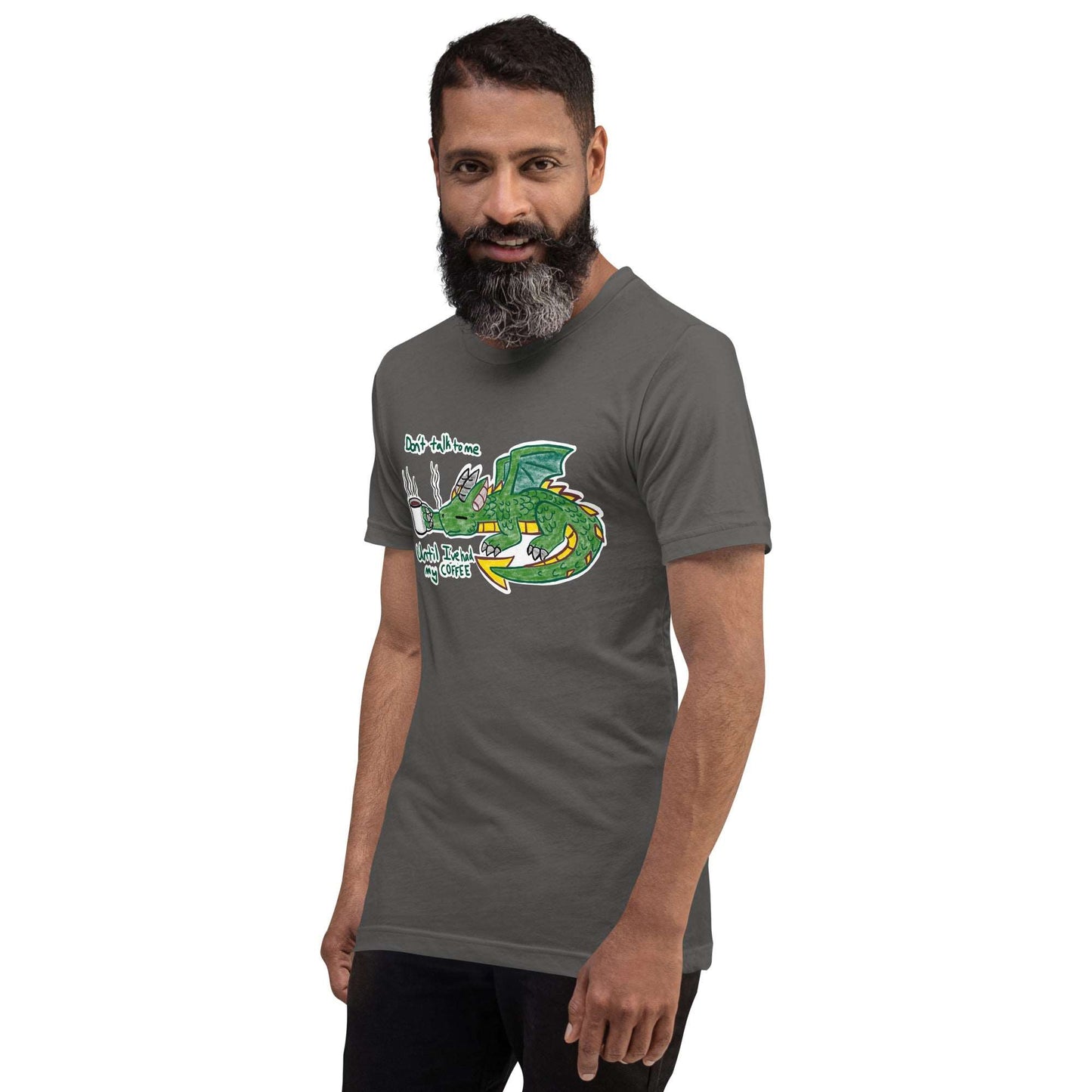 Coffee Dragon Men's tee