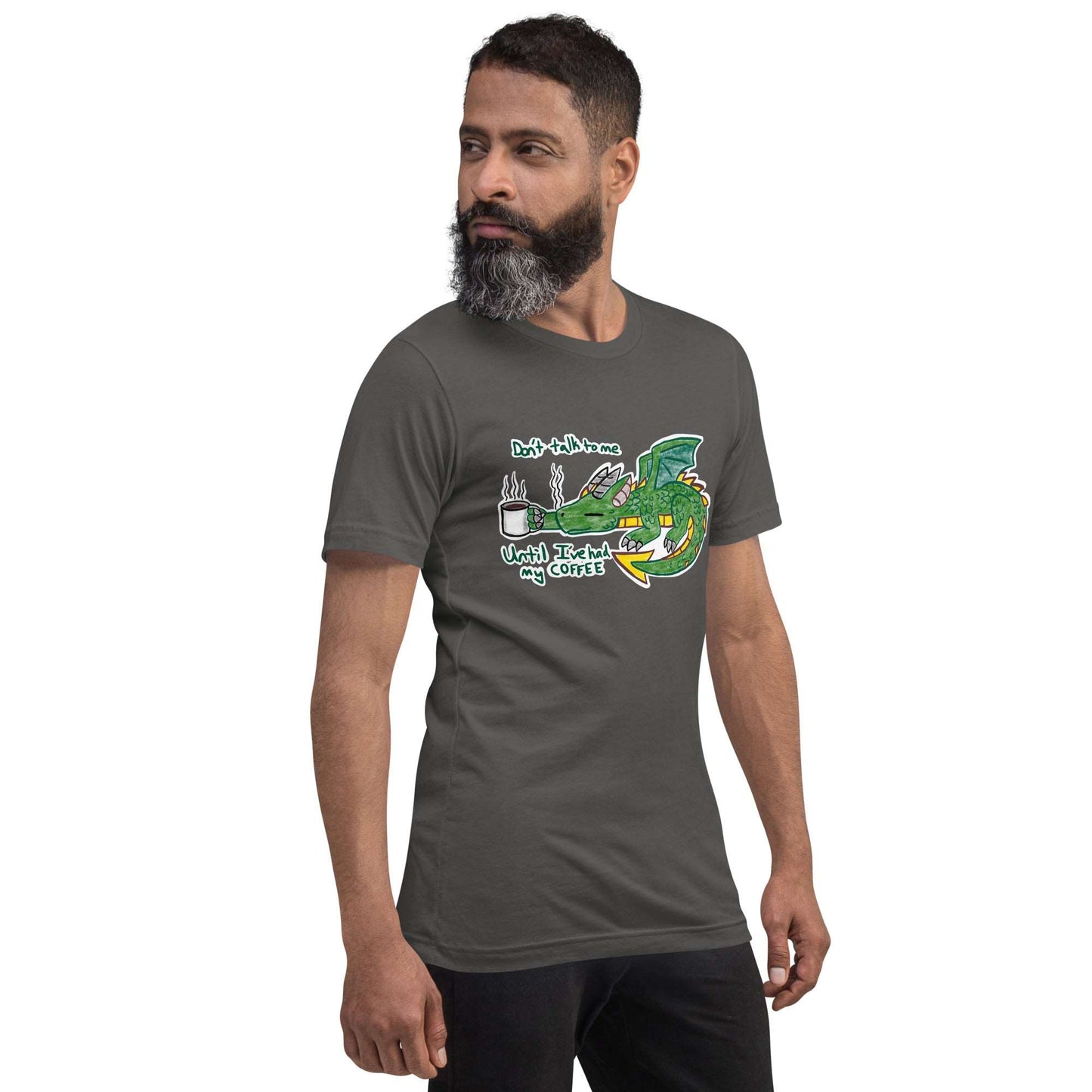 Coffee Dragon Men's tee