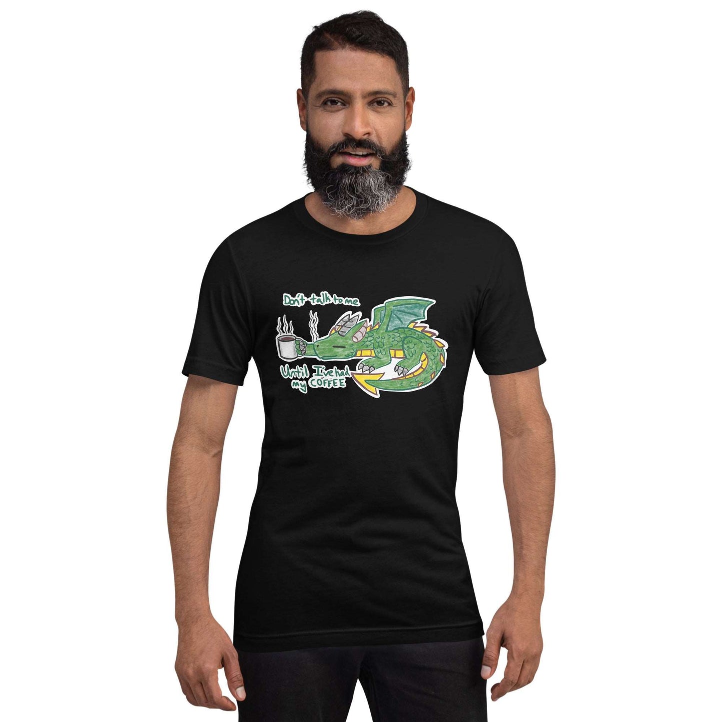 Coffee Dragon Men's tee