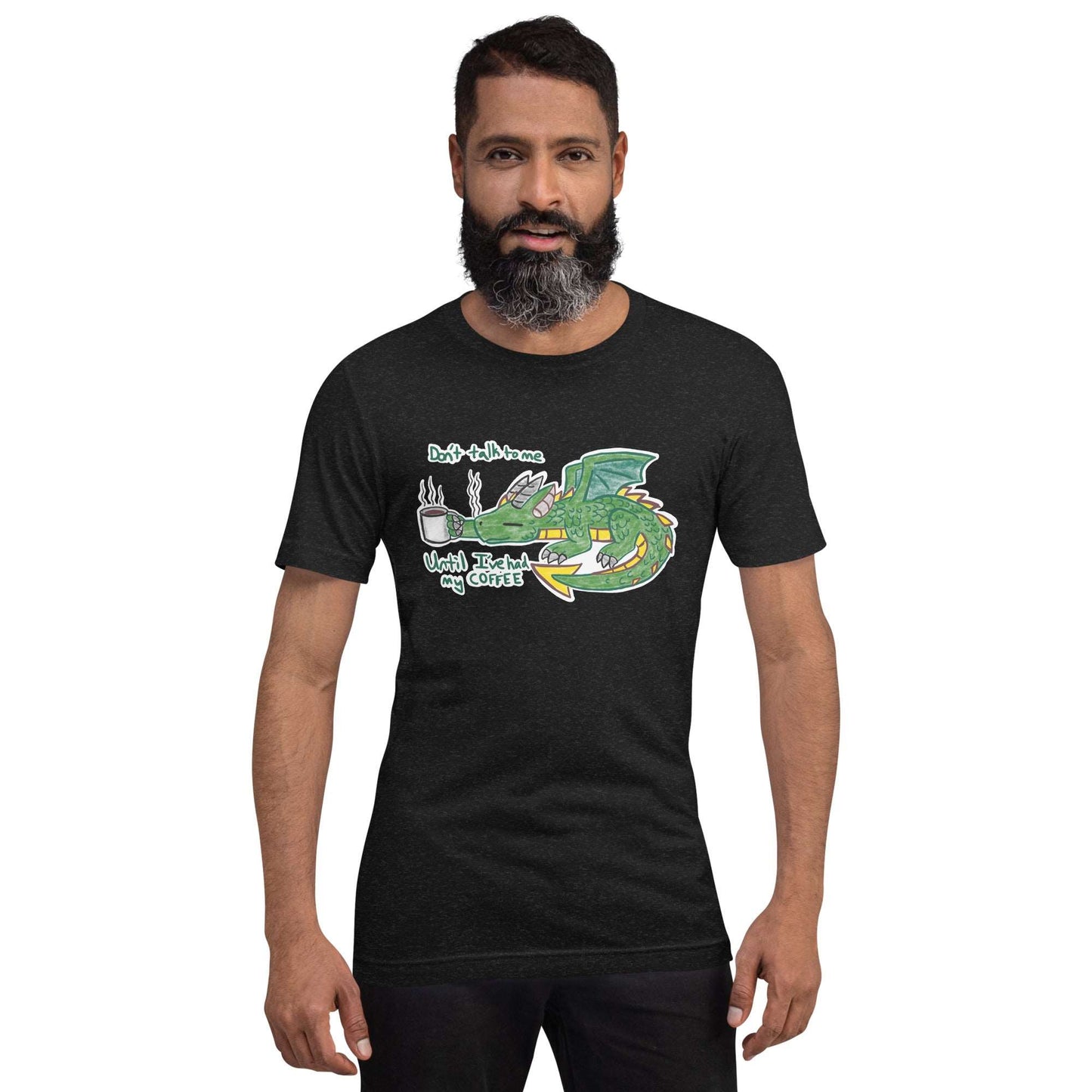 Coffee Dragon Men's tee