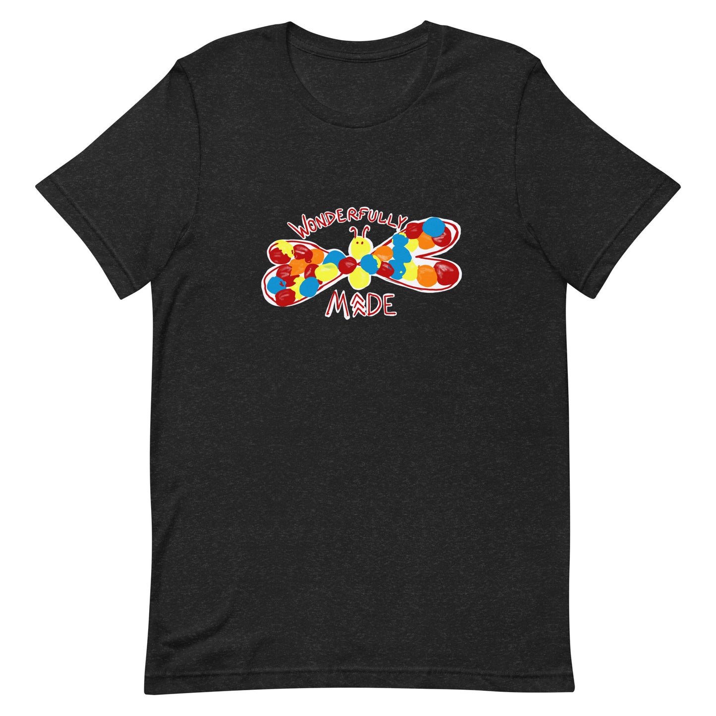Wonderfully Made Vibrant Butterfly Tee – Supporting Reece's Rainbow