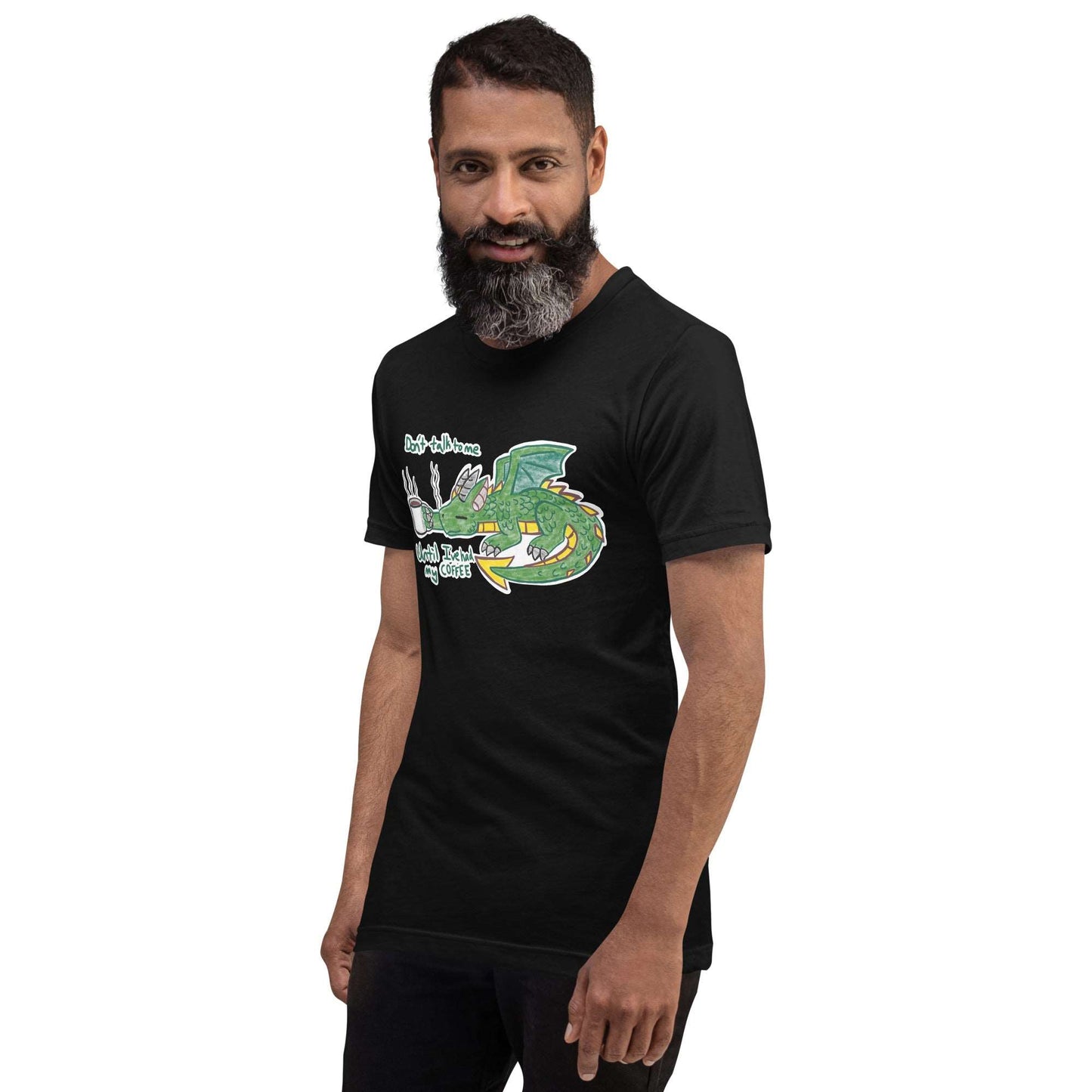 Coffee Dragon Men's tee