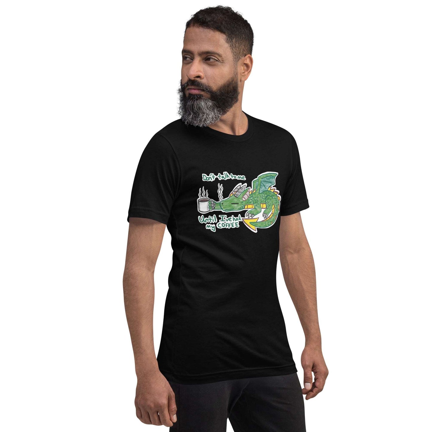 Coffee Dragon Men's tee