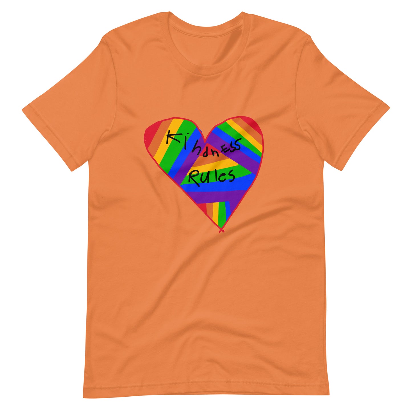 Kindness Rules Unisex t-shirt