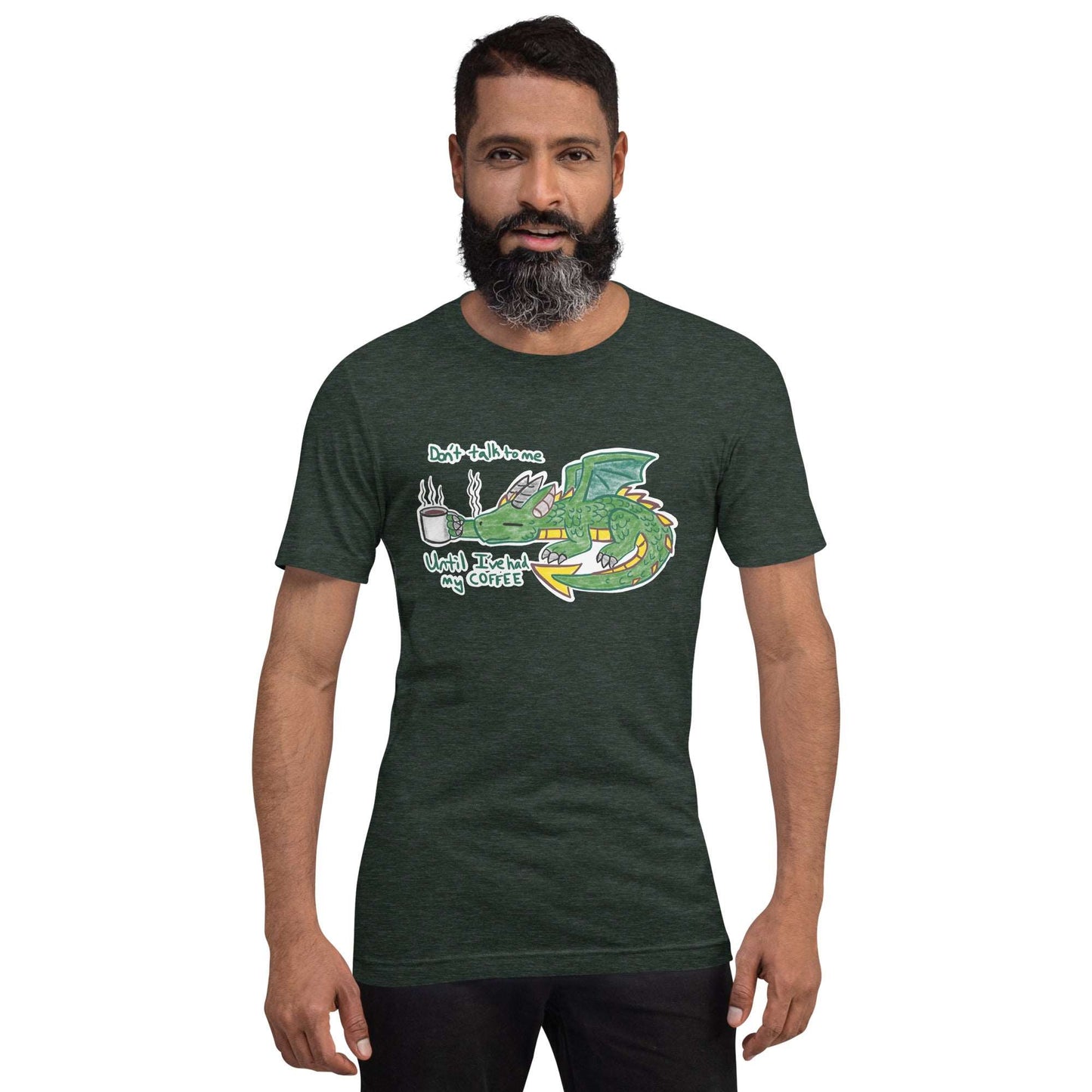 Coffee Dragon Men's tee
