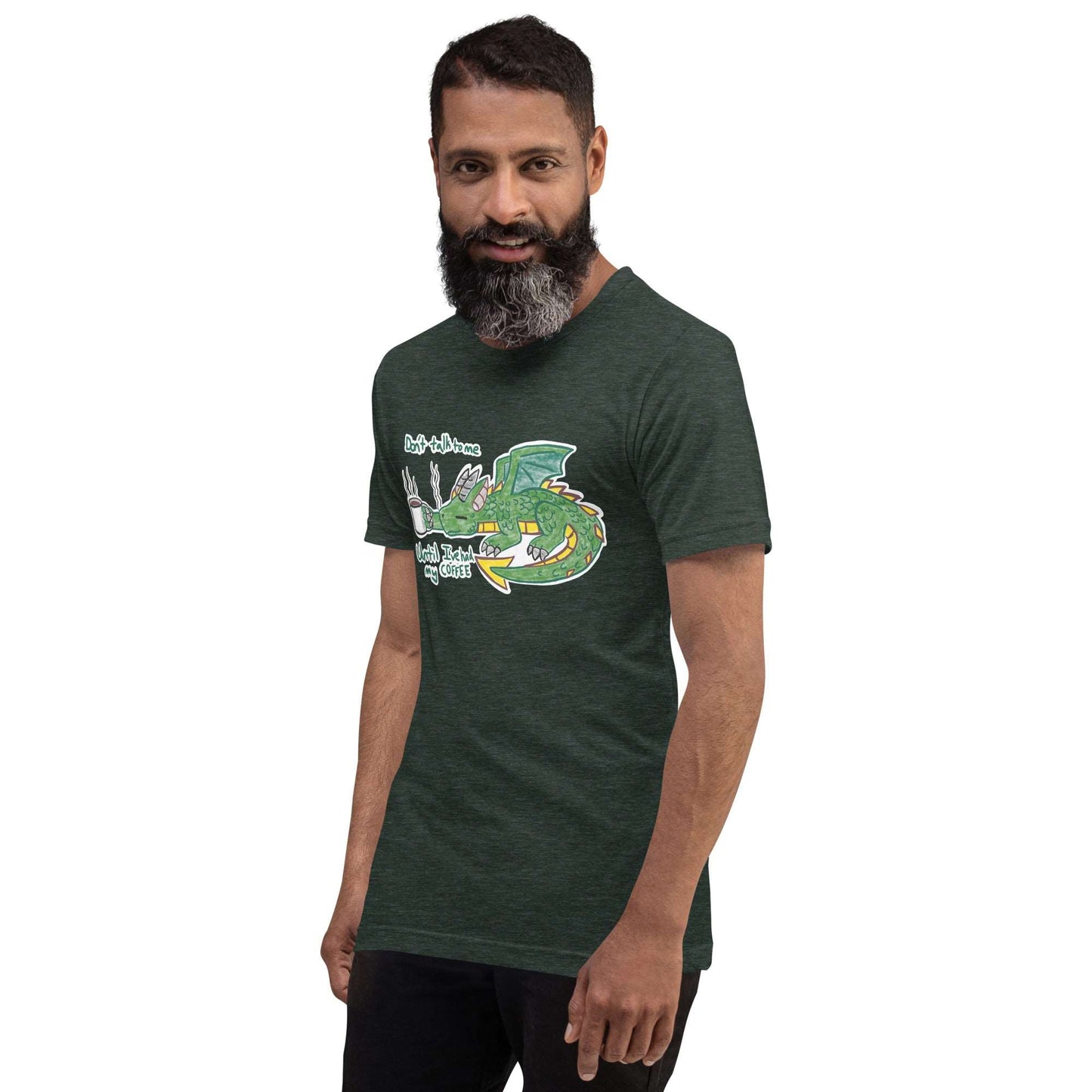 Coffee Dragon Men's tee