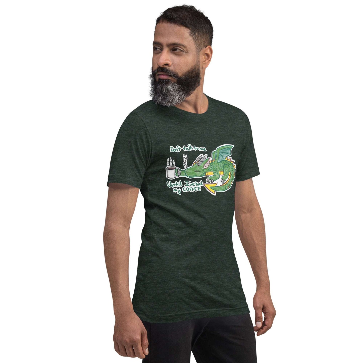 Coffee Dragon Men's tee