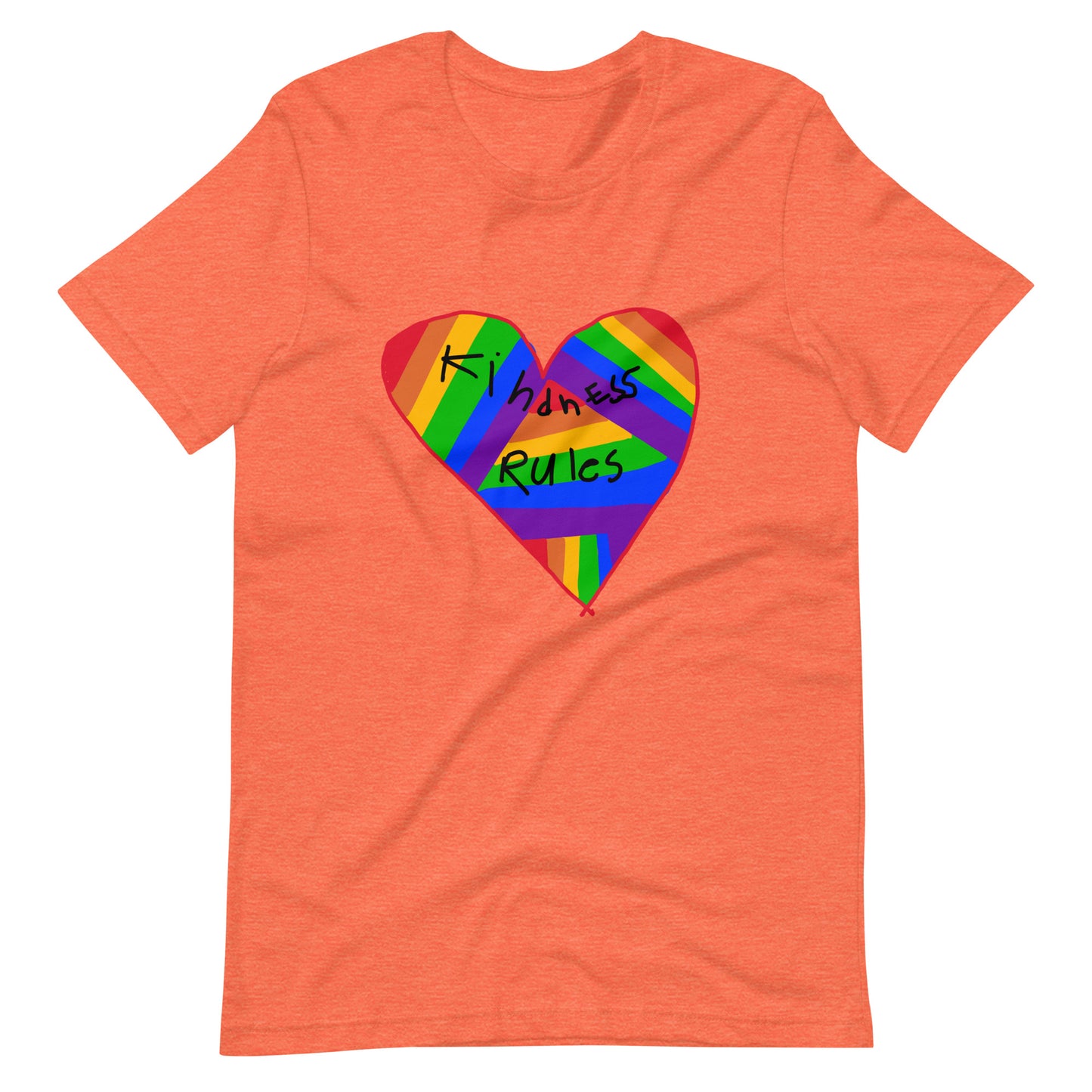 Kindness Rules Unisex t-shirt