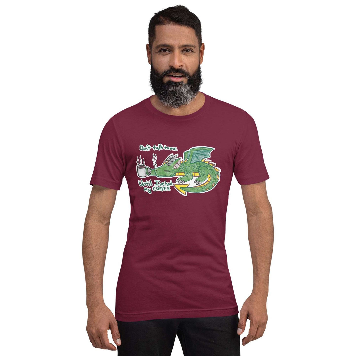Coffee Dragon Men's tee