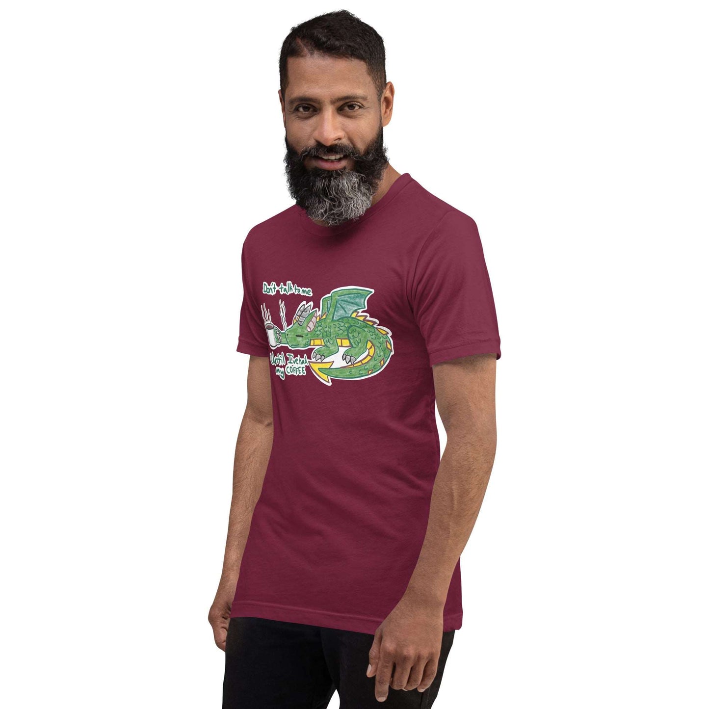 Coffee Dragon Men's tee
