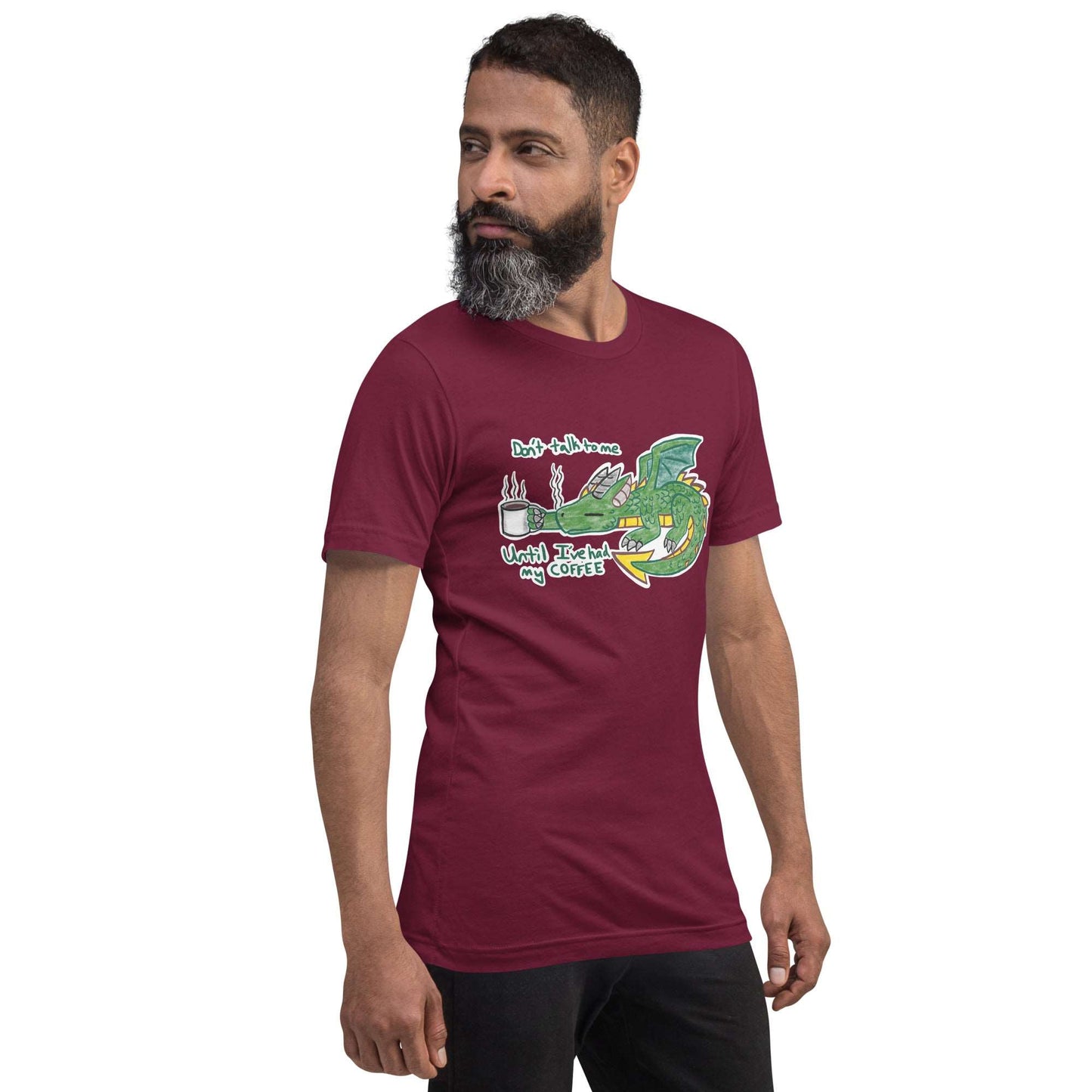 Coffee Dragon Men's tee