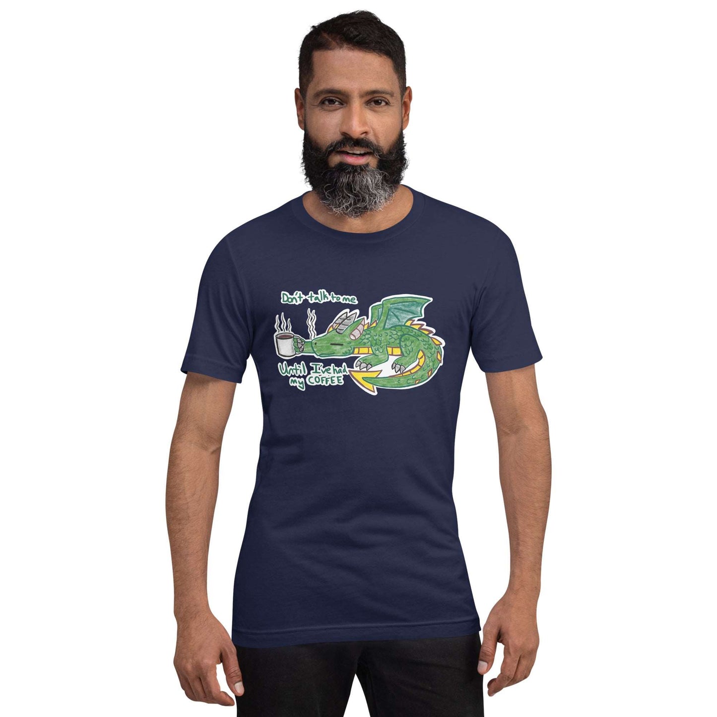Coffee Dragon Men's tee